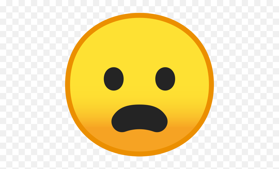Frowning Face With Open Mouth Emoji - Emoji Tongue Png,Frown Png