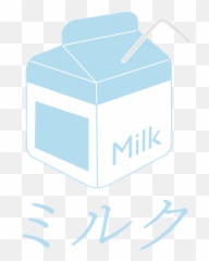 Funny Aesthetic Milk Brick Design Vaporwave Carton 90s Otaku Style Tapestry - Box png