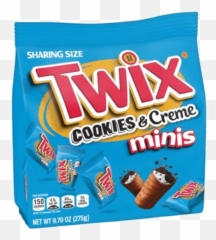 Twix Cookies And Creme Minis 97oz - Twix Png,Twix Png