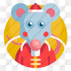 Year Of The Rat - Free cultures icons Circle png