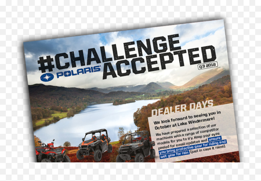 Polaris Challenge Accepted Newletter - Flyer Png,Challenge Accepted Png
