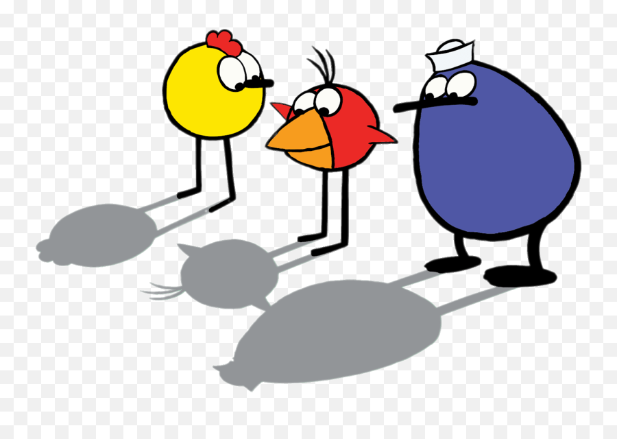 Peep Chirp And Quack Looking - Peep And The Big Wide World Peep Quack Chirp Png,Shadows Png