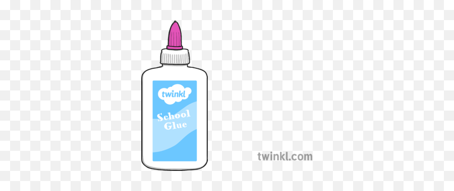 Glue Illustration - Twinkl Pegamento Blanco Y Negro Png,Glue Png