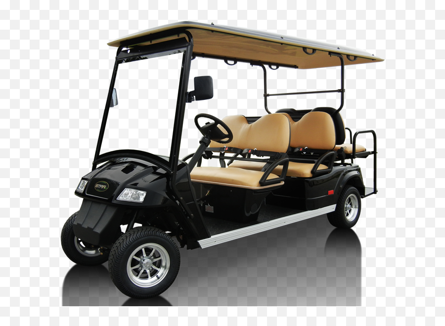 Star Ev 6 Person Golf Cart - Lifted 4 Person Golf Cart Png,Golf Cart Png