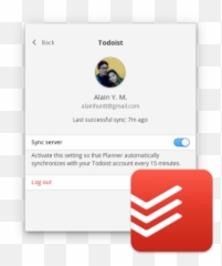 Planner - Blog Png,Todoist Logo