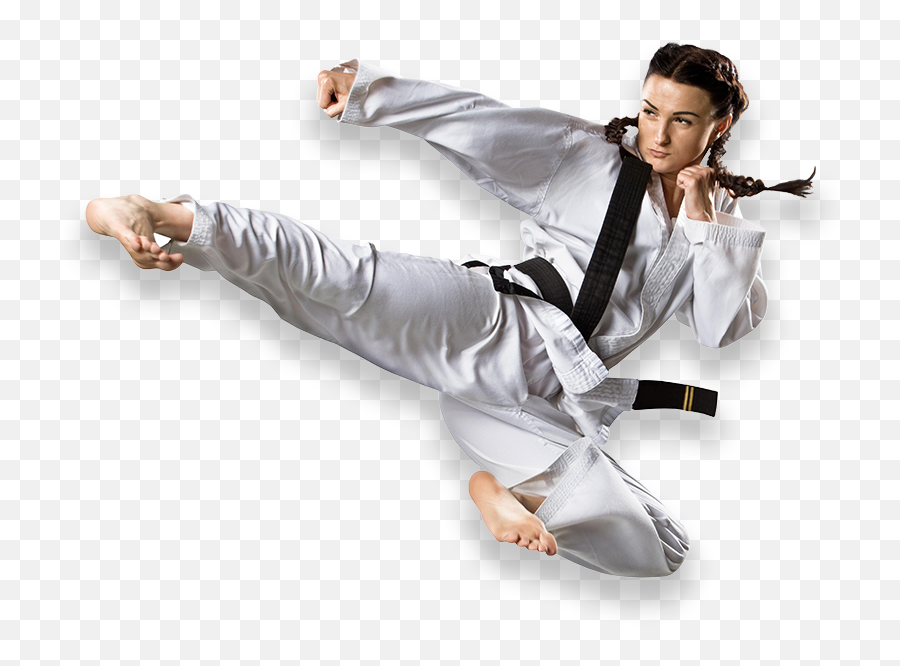 Taekwondo Png - Flying Karate Kick,Karate Png