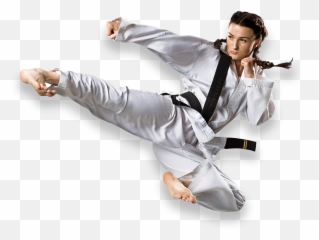Taekwondo Png - Flying Karate Kick,Karate Png