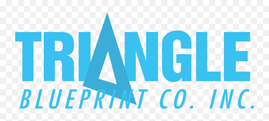 Triangle Blueprint Png Blue Logo