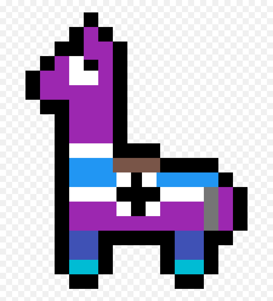 Pixel Art Fortnite Llama Clipart - Fortnite Llama Pixel Art Png,Fortnite Llama Png