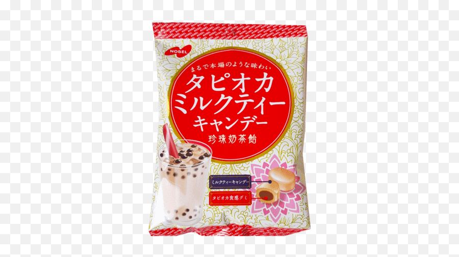 Tapioca Milk Tea Boba Candy Sugoi - Nobel Tapioca Milk Tea Candy Png,Bubble Tea Transparent