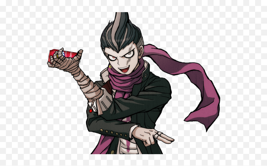 Daily Danganronpa Character Holding A - Gundham Tanaka Sprites Png,Sprite Cranberry Png