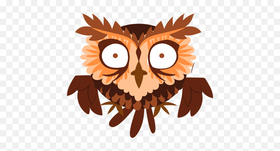 Scared Owl Illustration - Transparent Png U0026 Svg Vector File Soft,Scared Face Transparent