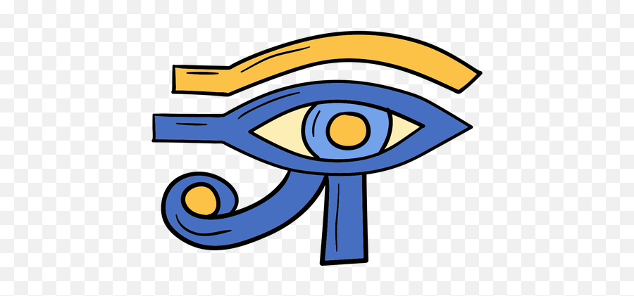Hand Drawn Eye Of Horus - Dot Png,Eye Of Horus Png