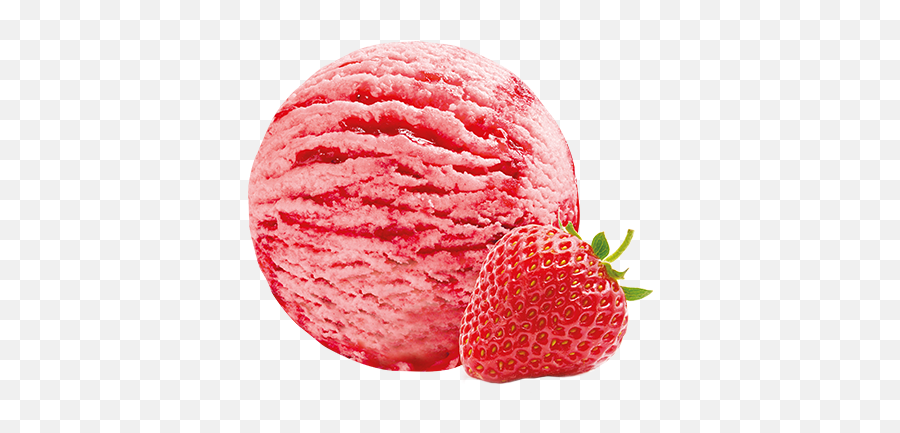 Limo Kabare Ice Cream With Strawberry Filling - Helado De Fresas Png,Fresa Png