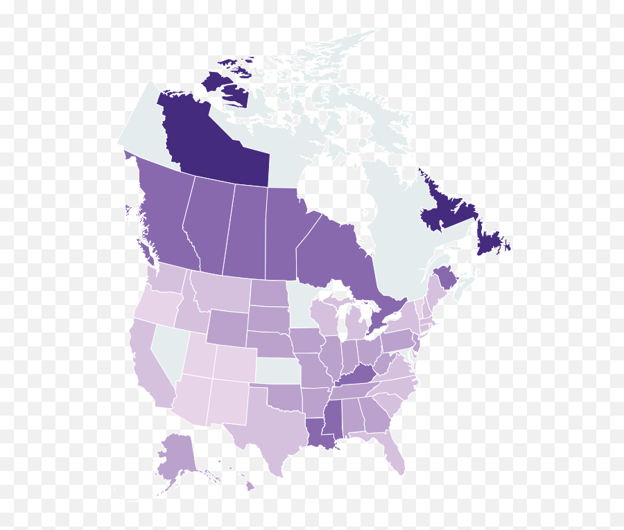 Northern America - Language Png,North America Transparent