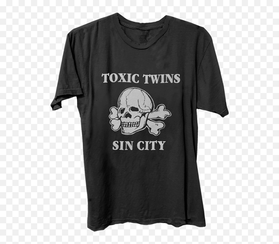 Toxic Twins Sin City Tee - Toxic Twins T Shirt Png,Sin City Logo
