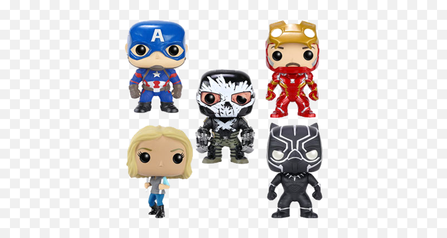 Covetly Funko Pop Marvel Captain America Iron Man - Captain America Iron Man Pop Civil War Png,Splatoon Agent 1 Icon