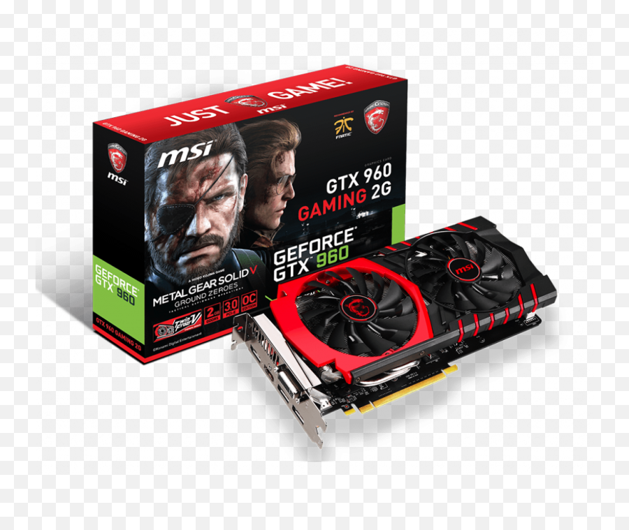 Overview Geforce Gtx 960 Gaming 2g Mgsv Msi Global - The Msi Gtx 980 4gb Png,Metal Gear Solid 5 Icon