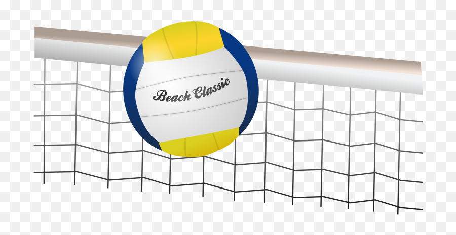 Vector Image Volleyball Net And Ball Free Svg - Beach Volley Power Point Png,Volleyball Png