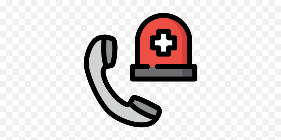 Ambulance Hospital Call Phone Free - Call Hospital Png,Red Phone Icon Png