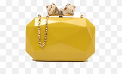 Judith Leiber Yellow Danielle Faceted Metal Bow Clutch Png Ted Baker Icon Tote