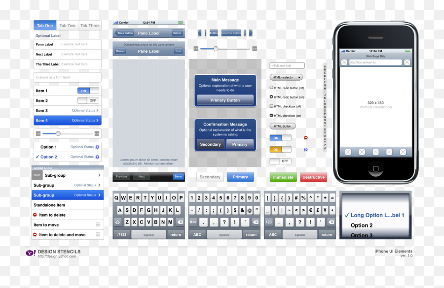 Iphone Stencils Graffletopia - Phone Screen Png,Iphone Loading Icon