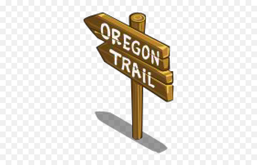 Download Free Png Image - Oregon Trail Signiconpng Oregon Trails Sign Transparent,Oregon Trail Icon