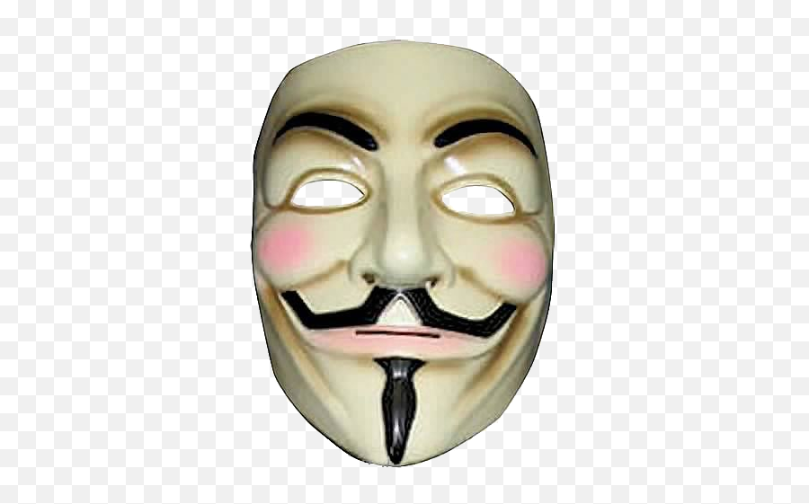 V For Vendetta Mask Transparent - V For Vendetta Mask Png,Anonymous Mask Transparent