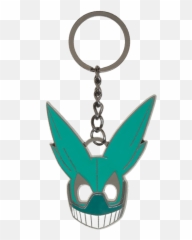 My Hero Academia Deku Mask Keychain - Solid png