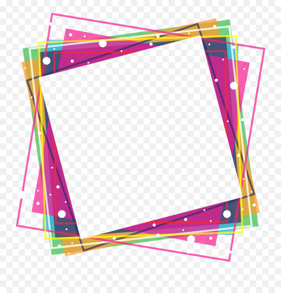 Colorfull Frames Png Transparent Image - Colorful Frames And Borders,Frame Png Transparent