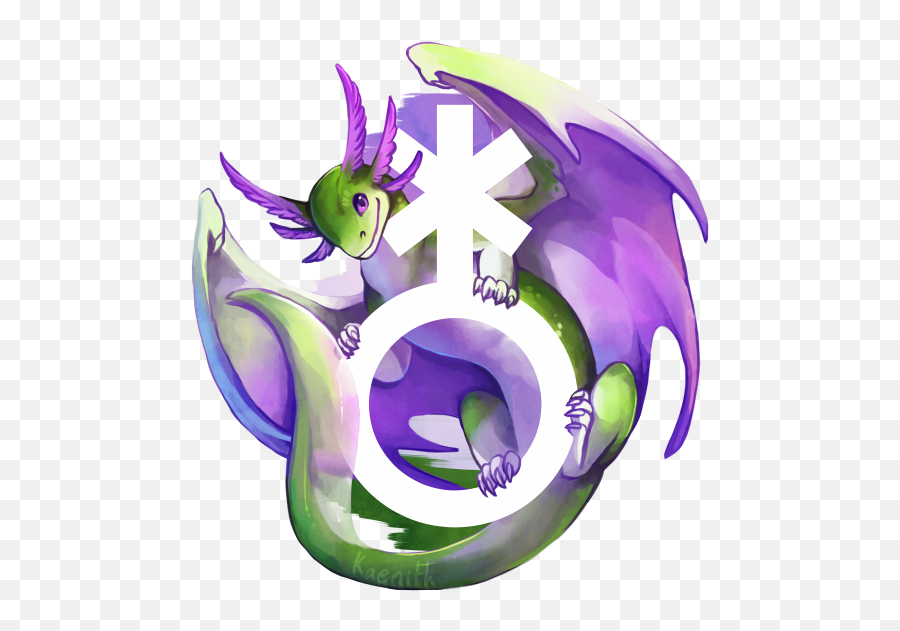 How Many More Initials And Symbols Are Necessary To Define - Pride Dragons Kaenith Png,Nonbinary Icon