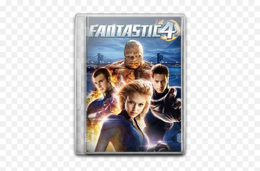 Fantastic 4 V5 Icon English Movie Iconset Danzakuduro - Fantastic Four Png,Folder Icon Time Period Movie