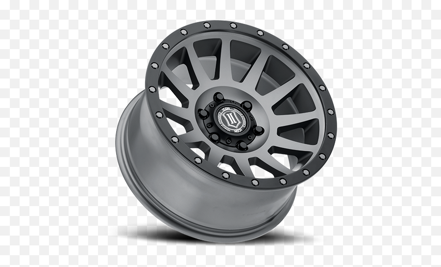 Icon Alloys Compression Wheels California - Vision Se7en Gray Wheels Png,Compress Icon