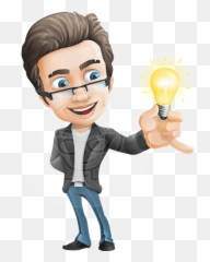 Download Hd Guy Vector Minimalist Character - Cartoon Man Png