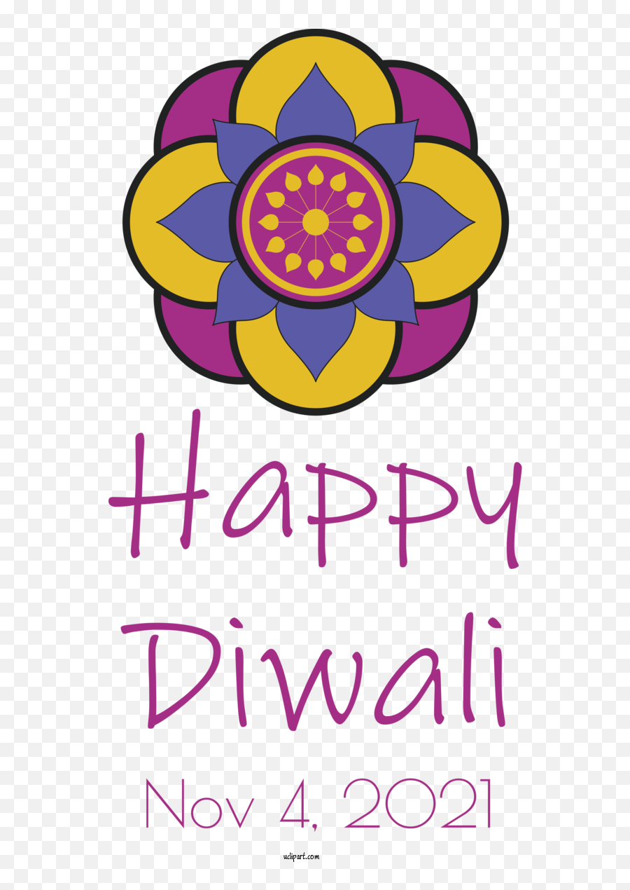 Holidays Flower Frame Icon For Diwali - Diwali Portable Network Graphics Png,Diwali Icon