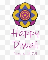 Holidays Flower Frame Icon For Diwali - Portable Network Graphics png