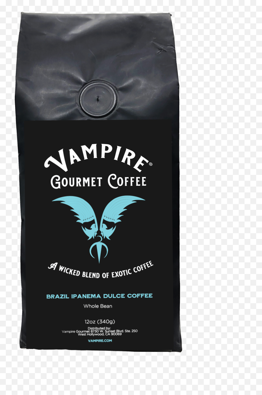 Vampire Coffee - Brazil Ipanema Dulce Whole Bean Vampire Packaging And Labeling Png,Vixx Icon