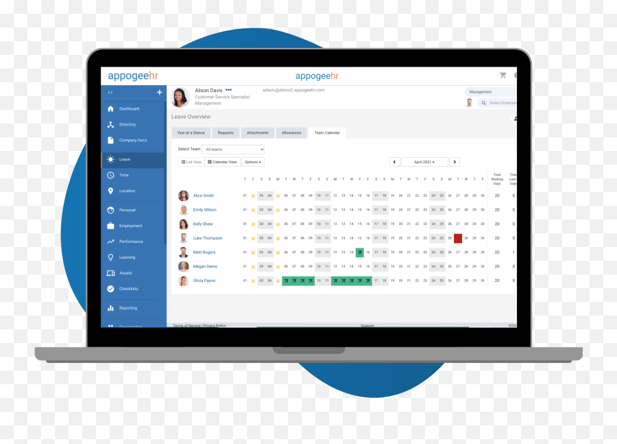 Online Team Calendar - Appogee Hr Appogee Hr Vertical Png,Outlook Meeting Icon