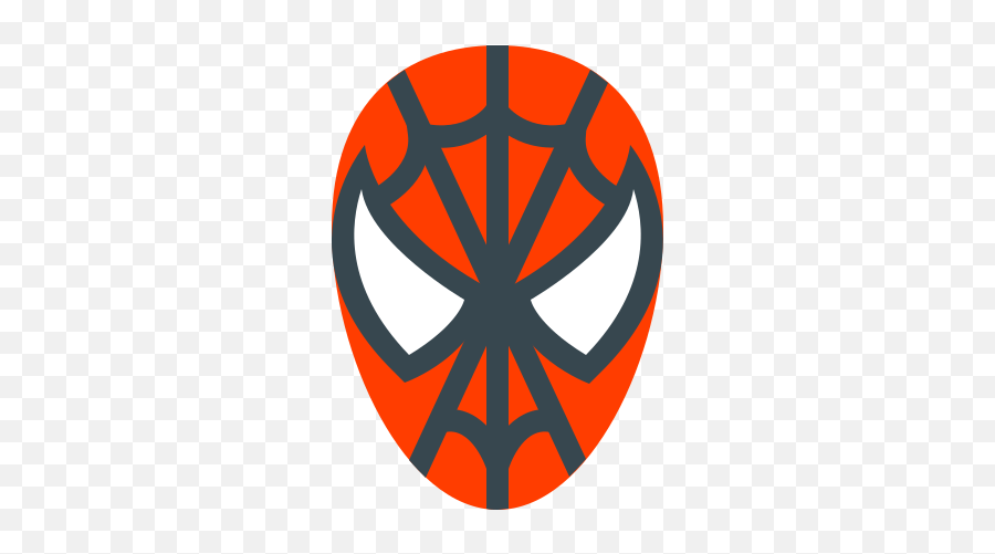 Spider - Man Head Icon In Color Style Vector Spiderman Face Png,Spiderman Icon Tumblr