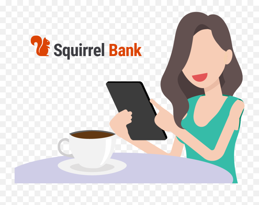 Setting Up Mobile Banking For The First Time - Saucer Png,Squirrel Girl Icon