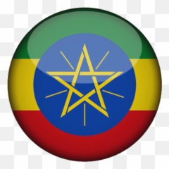 Ethiopian Constitution - Apps Google Play Flag Round Png