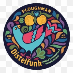 Distelfunk U2014 Ploughman Cider - Circle Png,Peaches Png