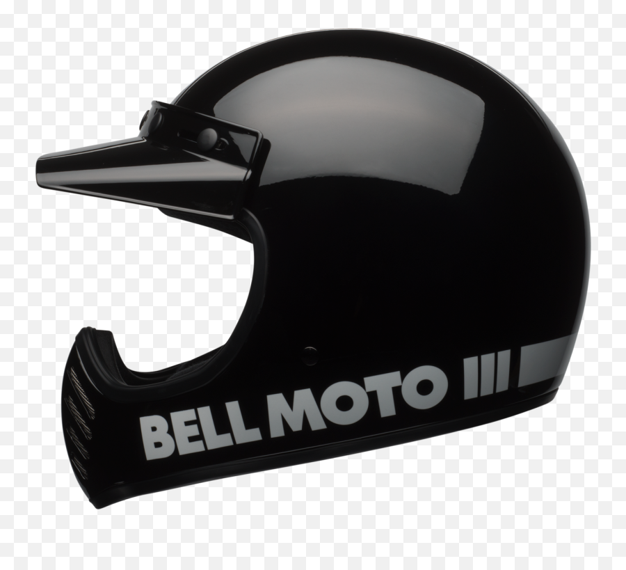 Bell Moto - 3 Gloss Black Classic Bell Helmets Flex Day In The Dirt Helmet Png,Icon Decay Helmet For Sale
