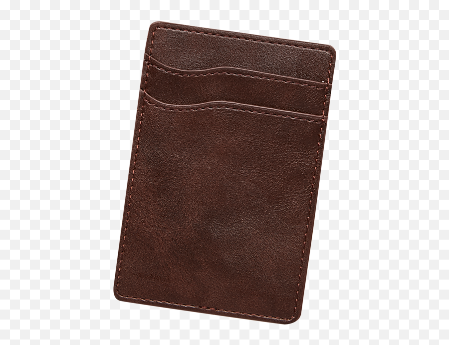 Menu0027s Wearhouse Brown Adhesive Card Case - Solid Png,Oakley Icon Business Card Case