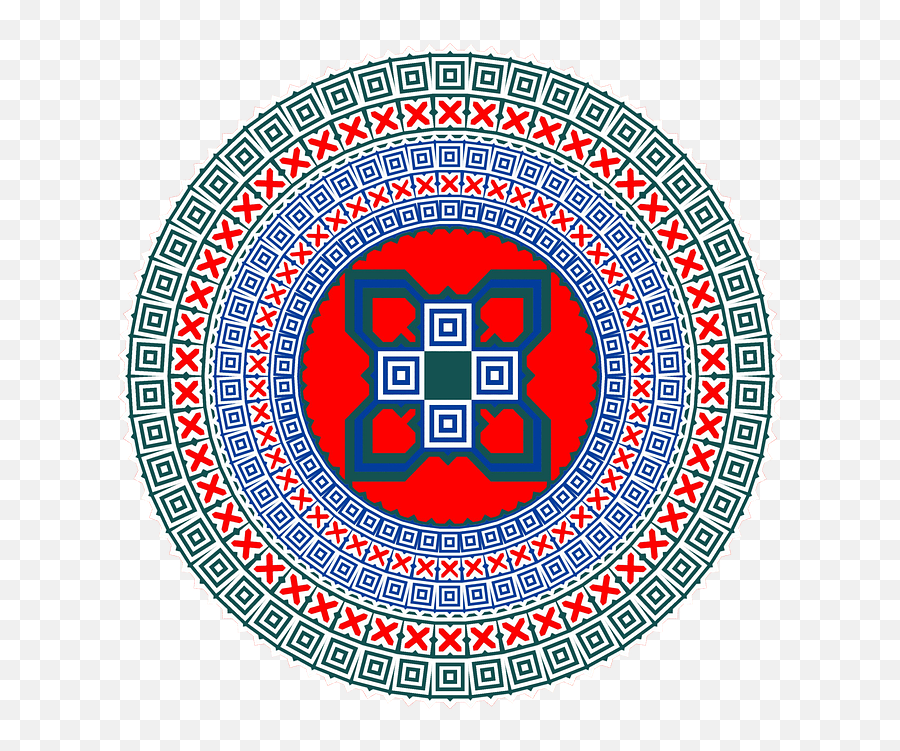 Free Photo Circular Pattern Design Aztec Symbol Intricate - Flower Without Petals Clipart Png,Aztec Icon