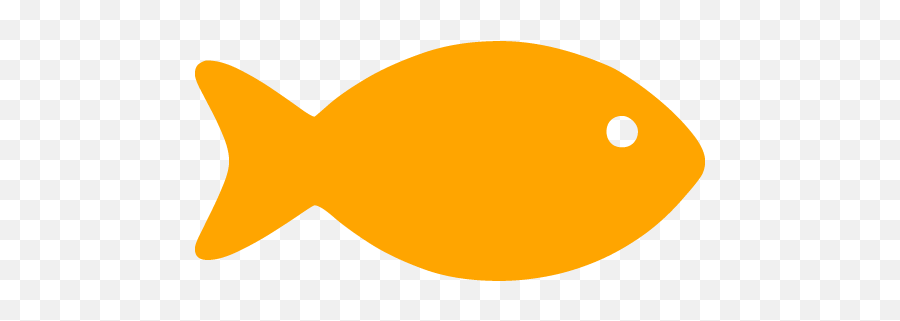 Orange Fish 8 Icon - Free Orange Fish Icons Orange Fish Icon Png,Transparent Fish