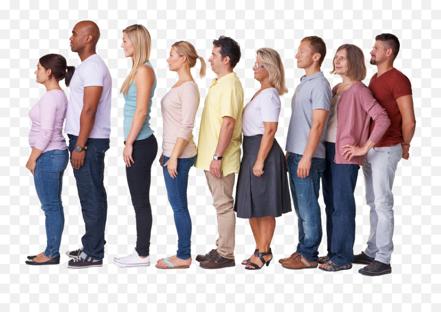 Download Waiting Line Png Picture - People Waiting In Line Png,People In Line Png