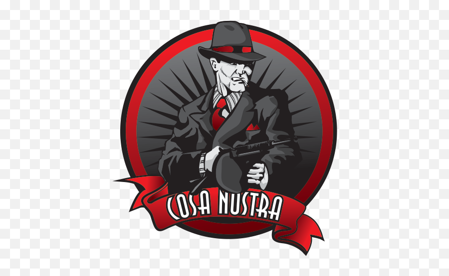 Printed Vinyl Cosa Nostra Mafia Stickers Factory - Cosa Nostra Logo Png,Mafia Logo