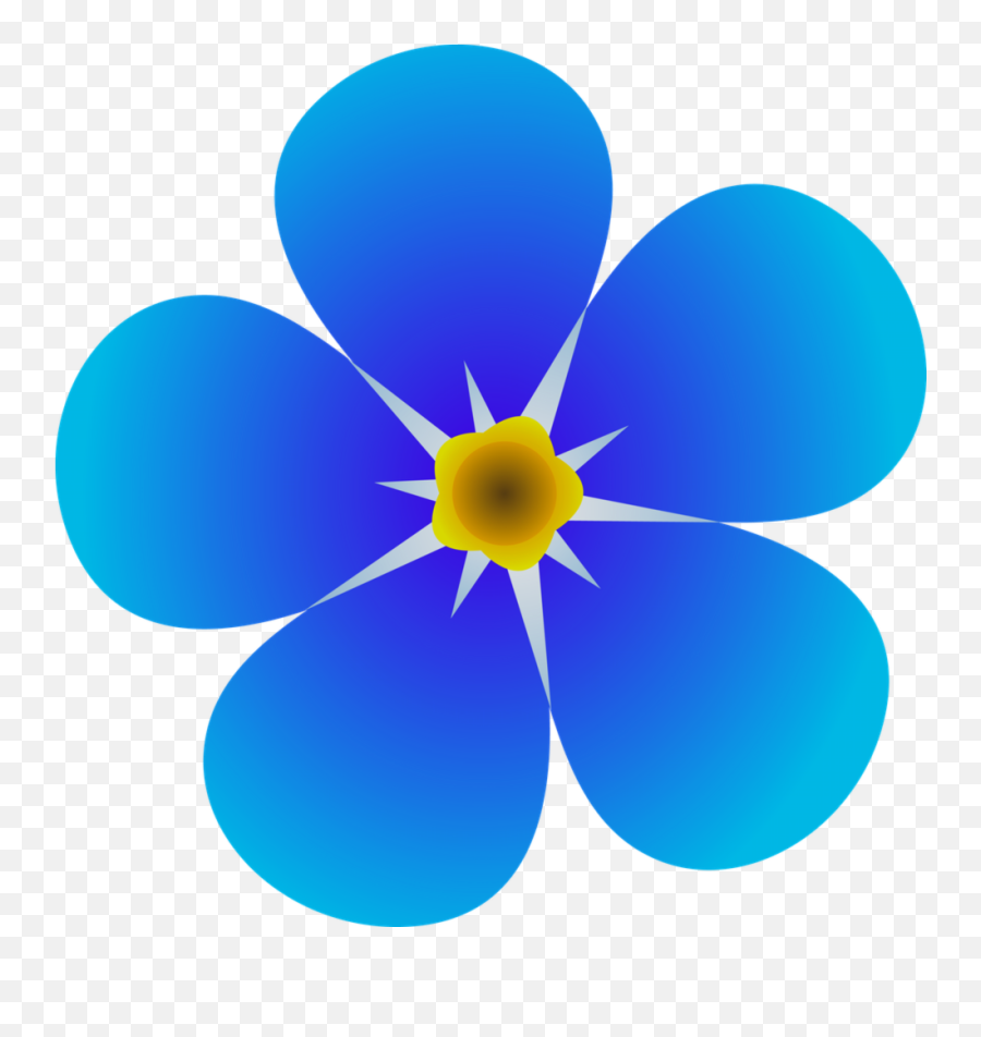 Library Of Flower Cartoon Png Free - Animated Forget Me Not,Flower Cartoon  Png - free transparent png images 