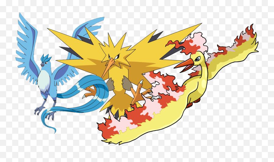 Download Shiny Moltres Articuno And - Articuno Moltres And Zapdos Mewtwo Png,Articuno Png